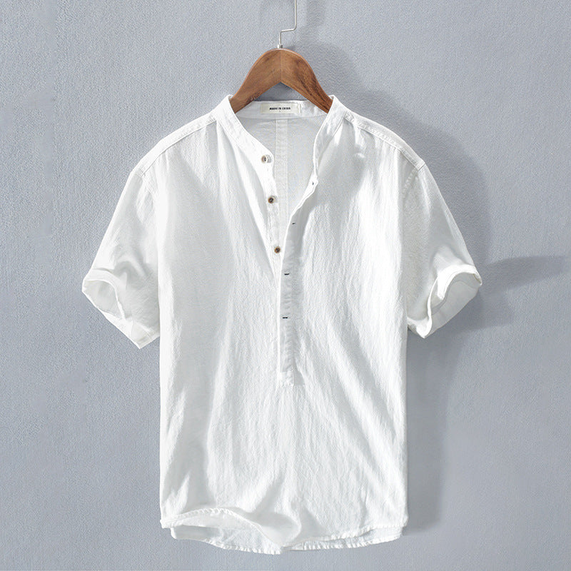 Damian | Cotton-Linen Shirt