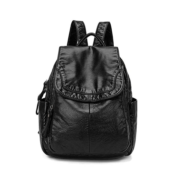 Vibe - Washed Leather Backpack