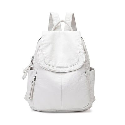 Vibe - Washed Leather Backpack